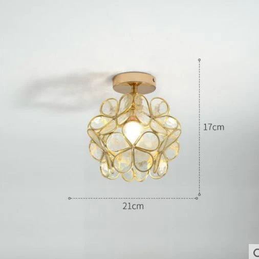 Vintage Glas Flush Mount Licht