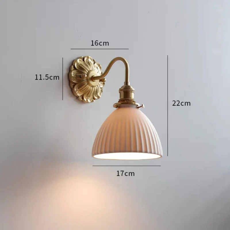 Elegante Wandlampe