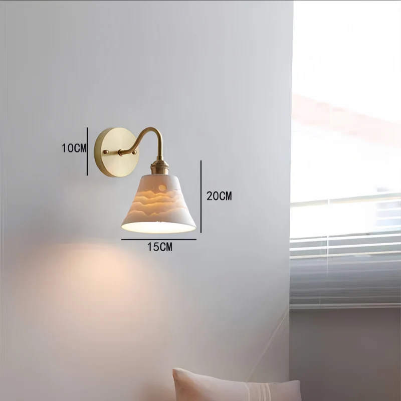 Elegante Wandlampe
