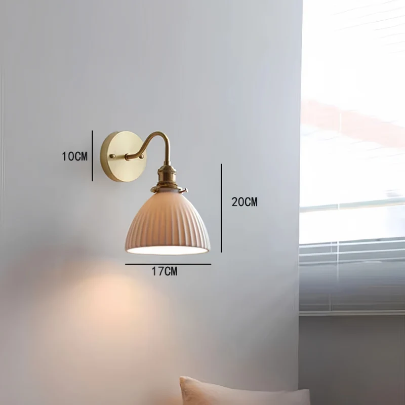 Elegante Wandlampe