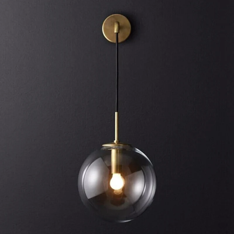 Stilvolle Globus Pendelleuchte