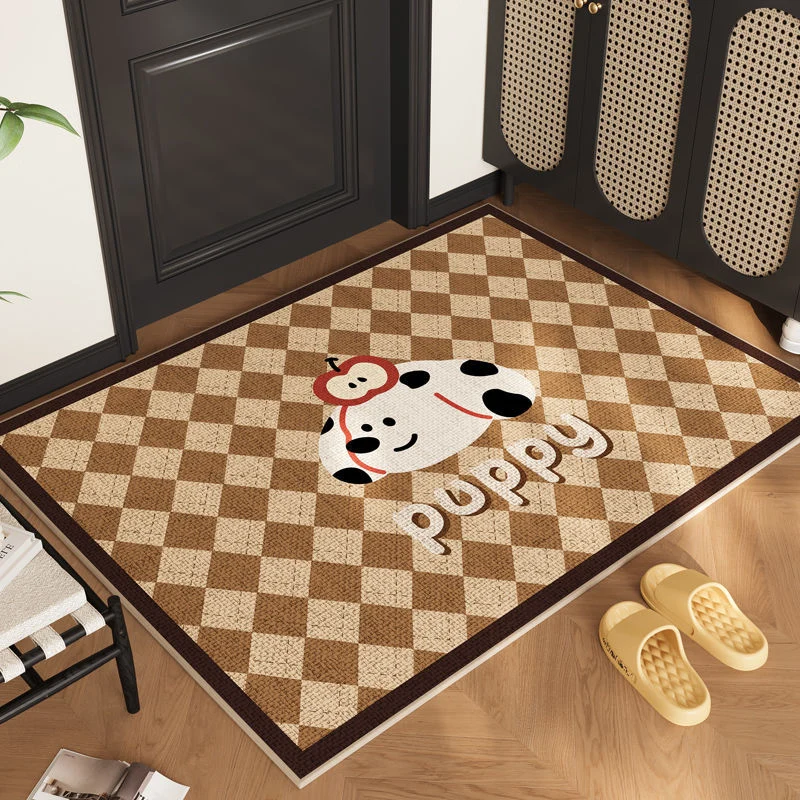 Adorable Katzen-Themen Willkommen Matte