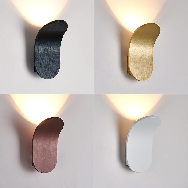 Elegante Wandmontierte LED Wandleuchte