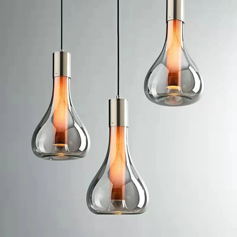 Elegante abstrakte LED-Kronleuchter