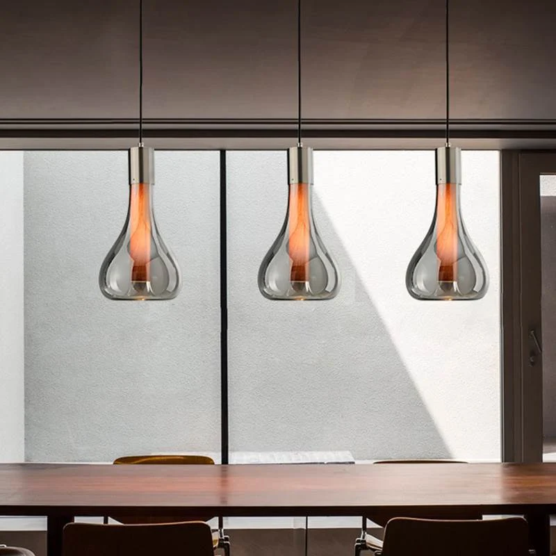 Elegante abstrakte LED-Kronleuchter