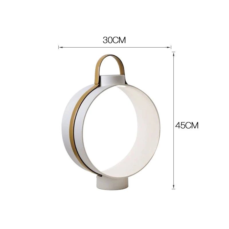 Moderne Minimalistische Hängende LED Tischlampe