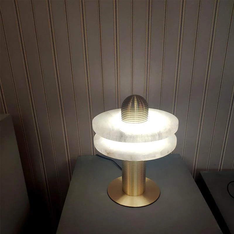 Skulpturale LED Akzent Tischlampe