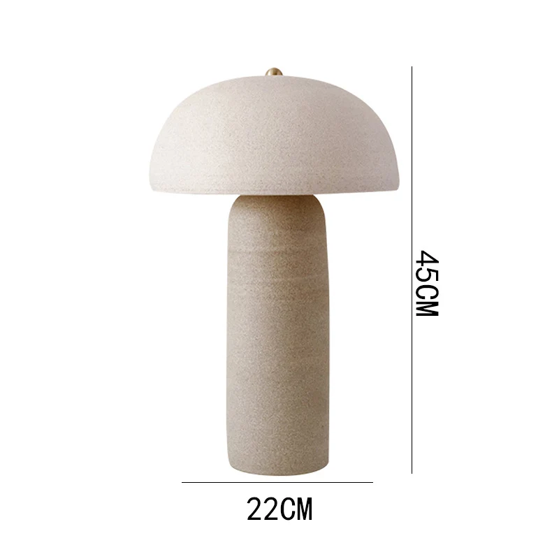 Pilzförmige Tischlampe