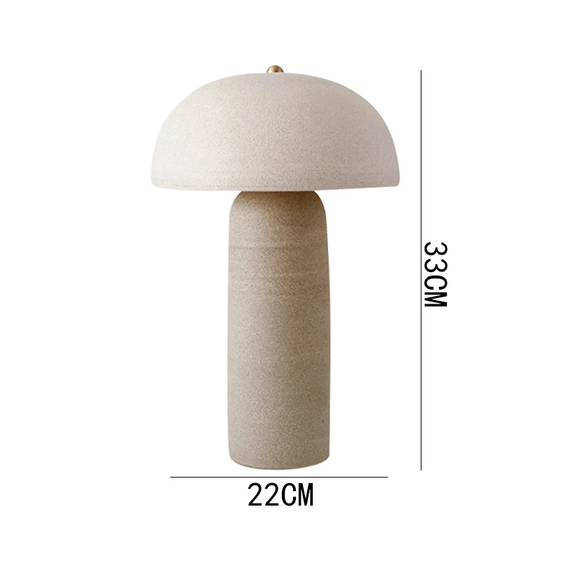 Pilzförmige Tischlampe