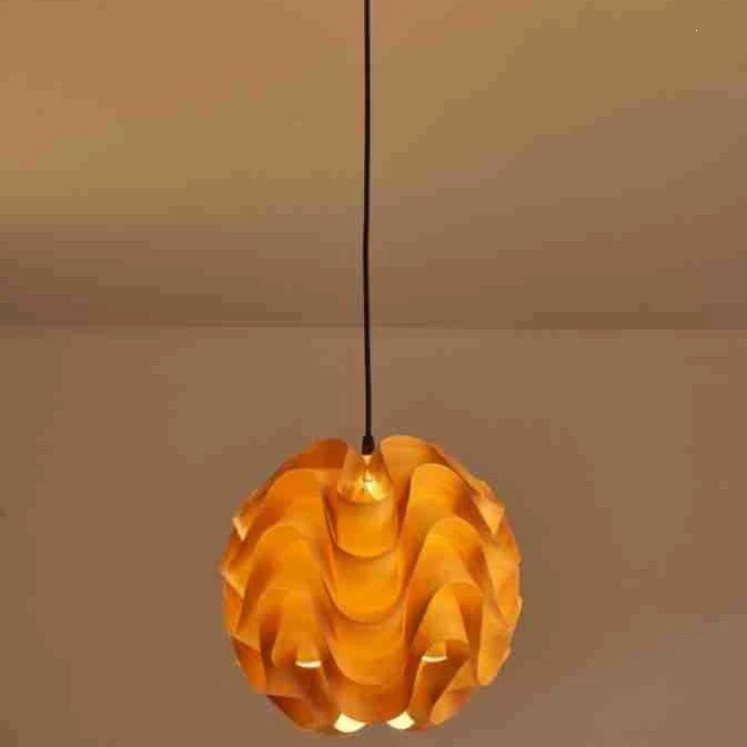 Moderne Wellen Pendelleuchte