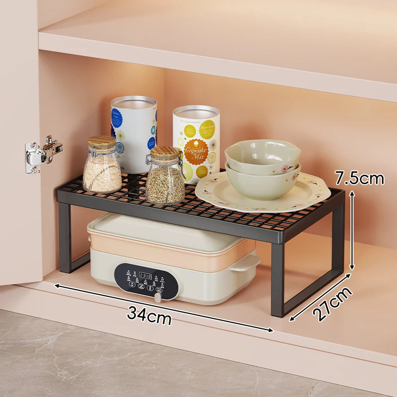 Belüfteter Metallgitter-Schrankregal-Organizer-Rack