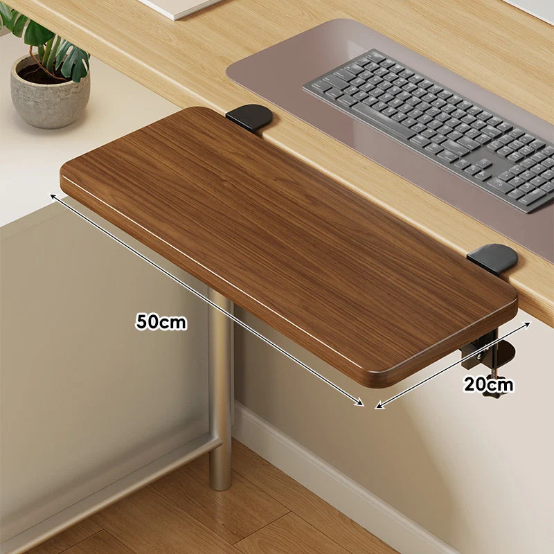 Unter-Tisch Gleitschienen-Tastaturablage und Schreibtischverlängerung mit sanfter Gleitmontage