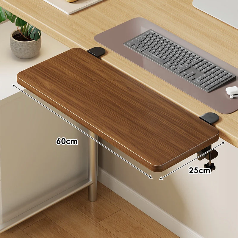 Unter-Tisch Gleitschienen-Tastaturablage und Schreibtischverlängerung mit sanfter Gleitmontage