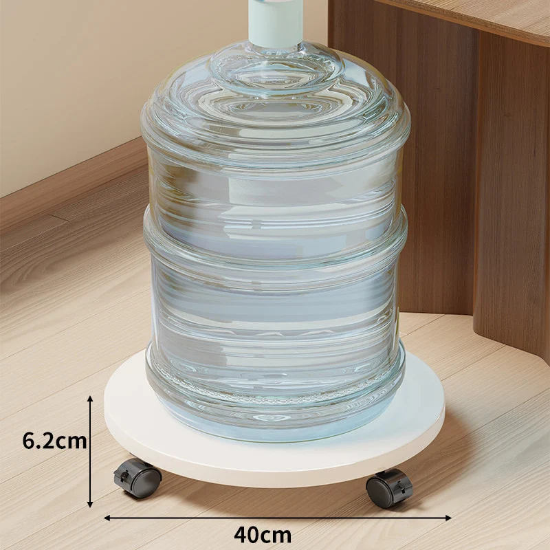 Rollen Holzbottich Dolly mit Schwenkrädern und flachem Plattform