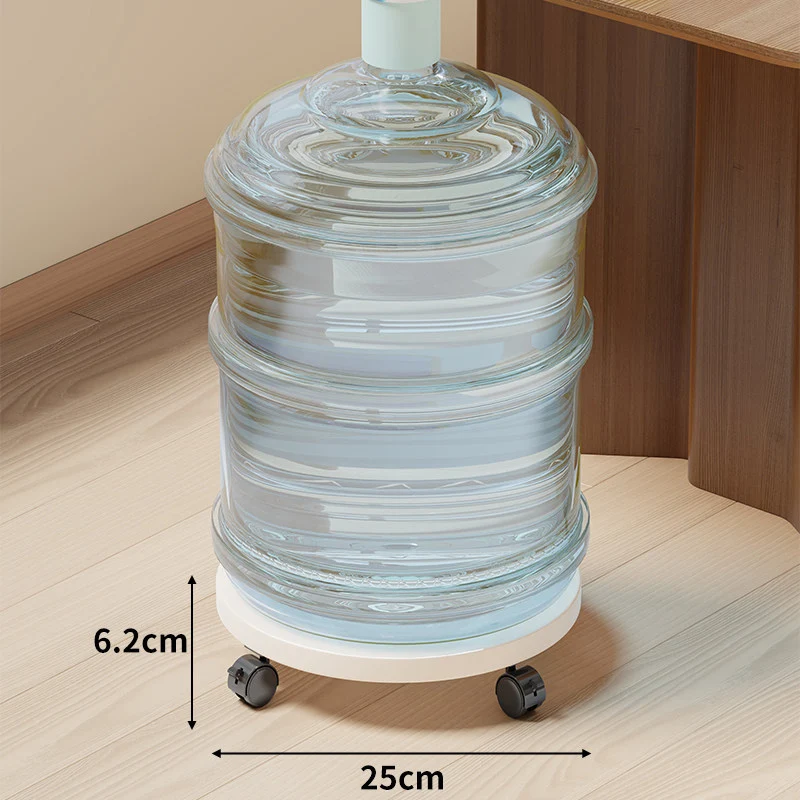 Rollen Holzbottich Dolly mit Schwenkrädern und flachem Plattform