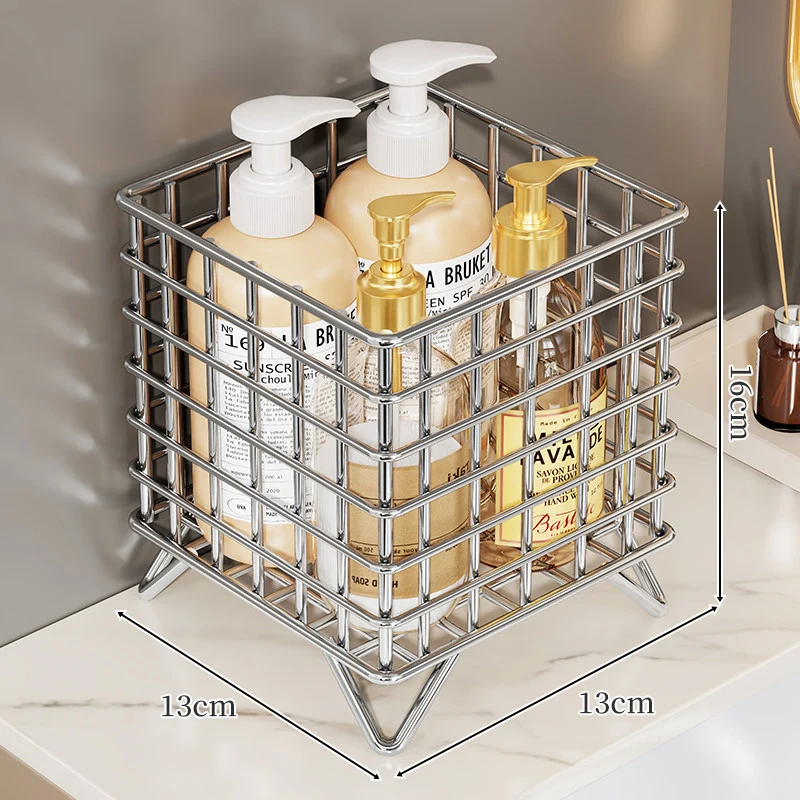 Metallgitter-Theken-Dispenser-Caddy mit erhöhten Drahtbeinen