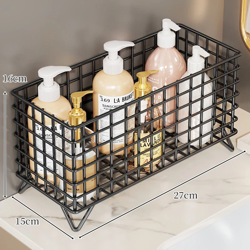 Metallgitter-Theken-Dispenser-Caddy mit erhöhten Drahtbeinen