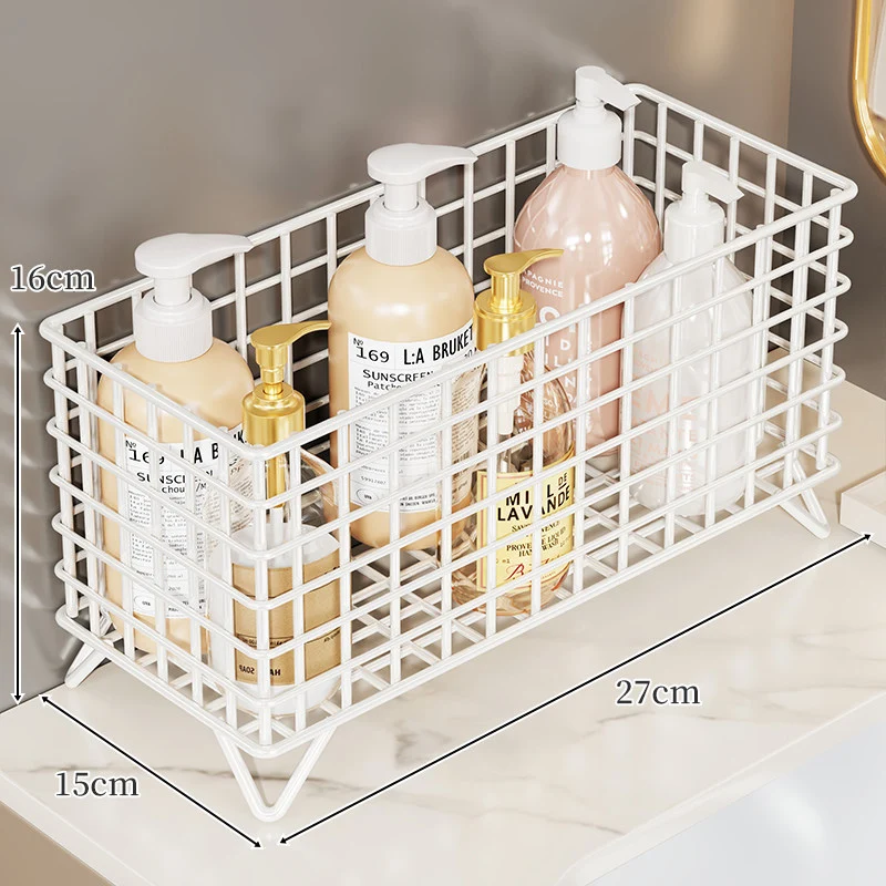 Metallgitter-Theken-Dispenser-Caddy mit erhöhten Drahtbeinen