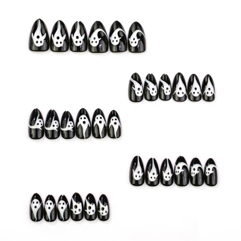 Geister-Themen Press-On Nagelkunst Set