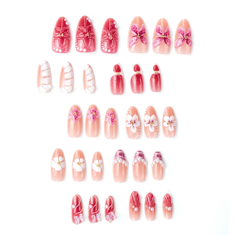 Premium dekorative Nagelkunst