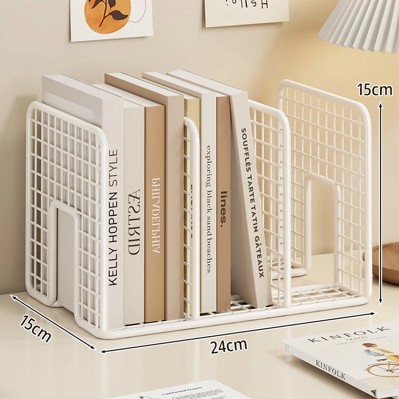 Mesh Wire Schreibtisch Buch Organizer Multi-Kompartiment Gitter Divider