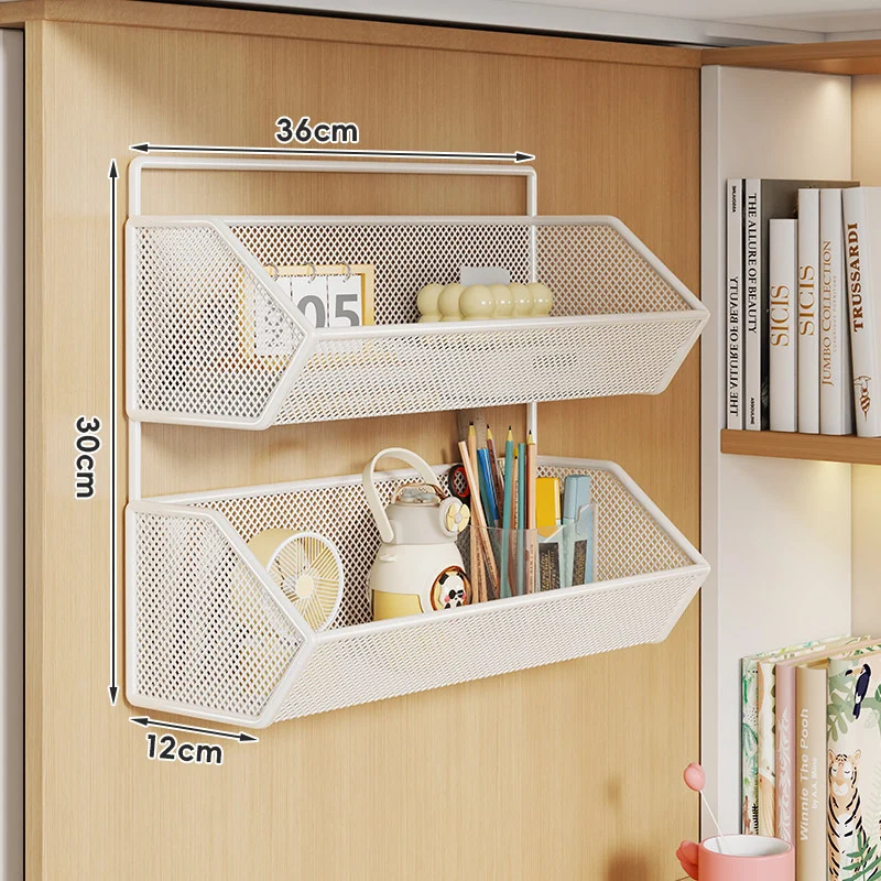 Clip-On Mesh Schrankrand Aufbewahrungskorb Organizer