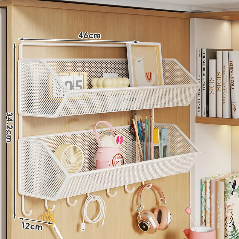 Clip-On Mesh Schrankrand Aufbewahrungskorb Organizer