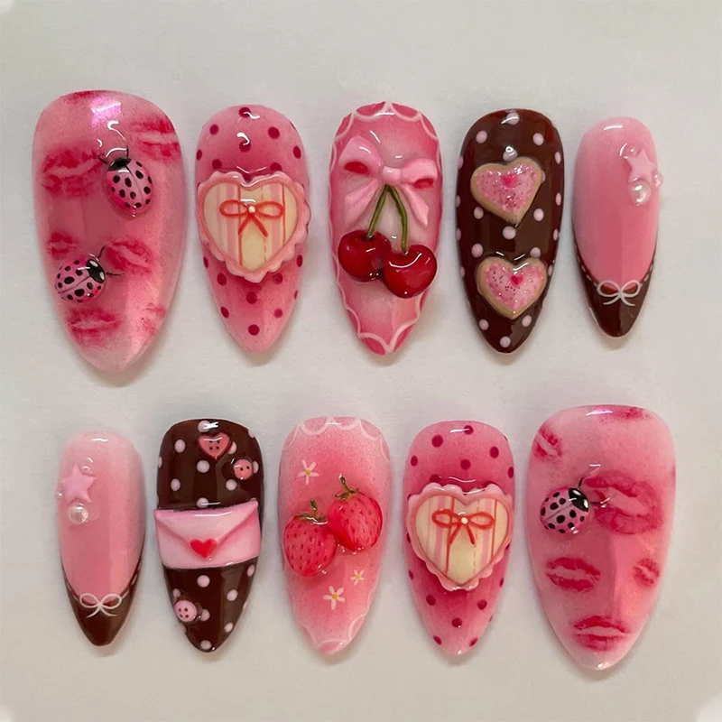 Verspielt Romantisches Nagelkunstset