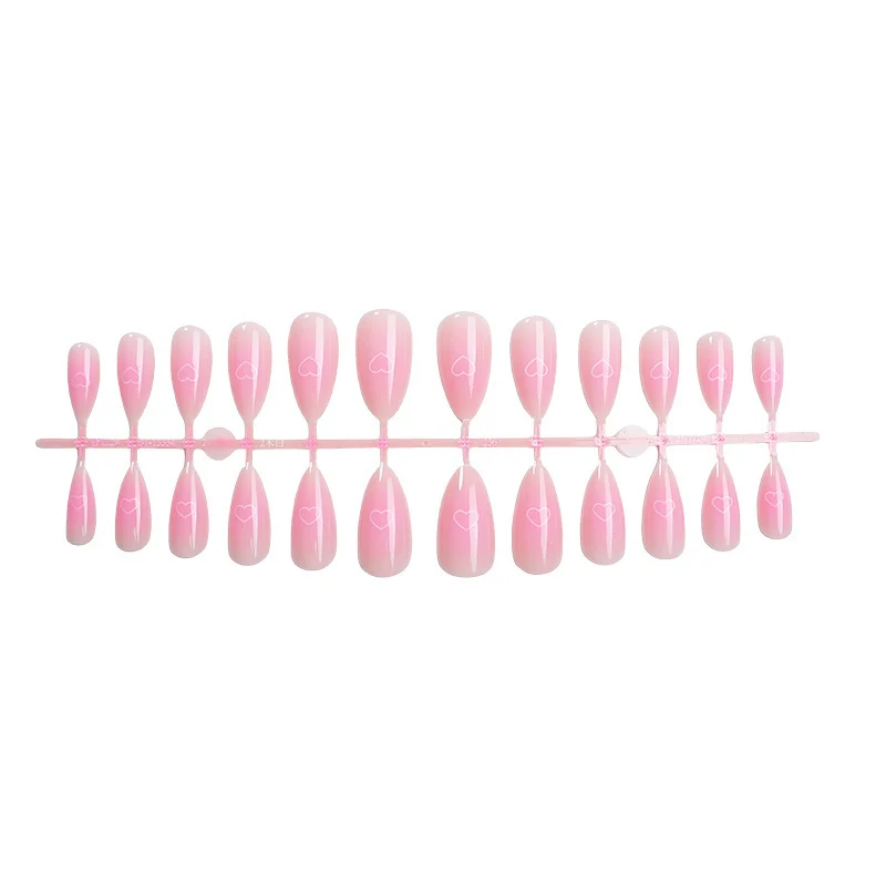 Themen Herz Design Press-On Nagel Set
