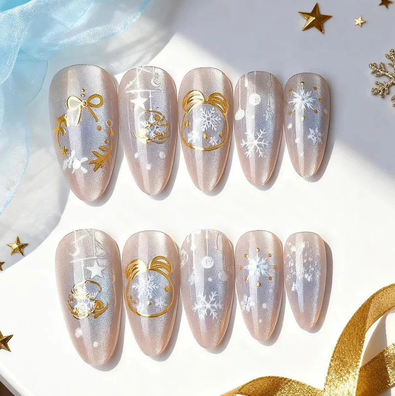 Festive Glamour Nagelkunst Set