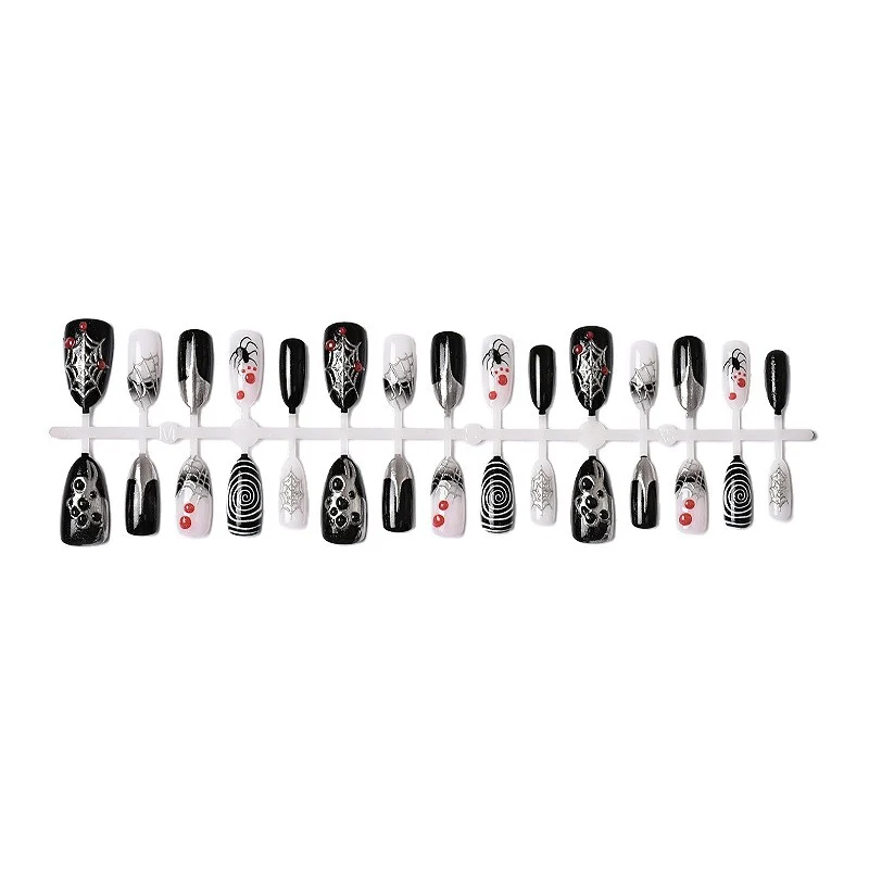 Spooky-Themen Press-On Nagelset