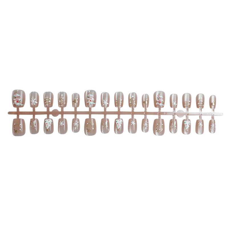 Elegantes Künstlerisches Press-On Nagelkunst Set