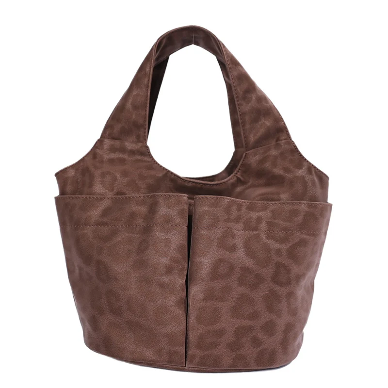 Stilvolle Faux-Leder Tragetasche