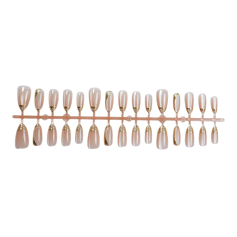 Luxuriöses Künstlerisches Press-On-Nagelset