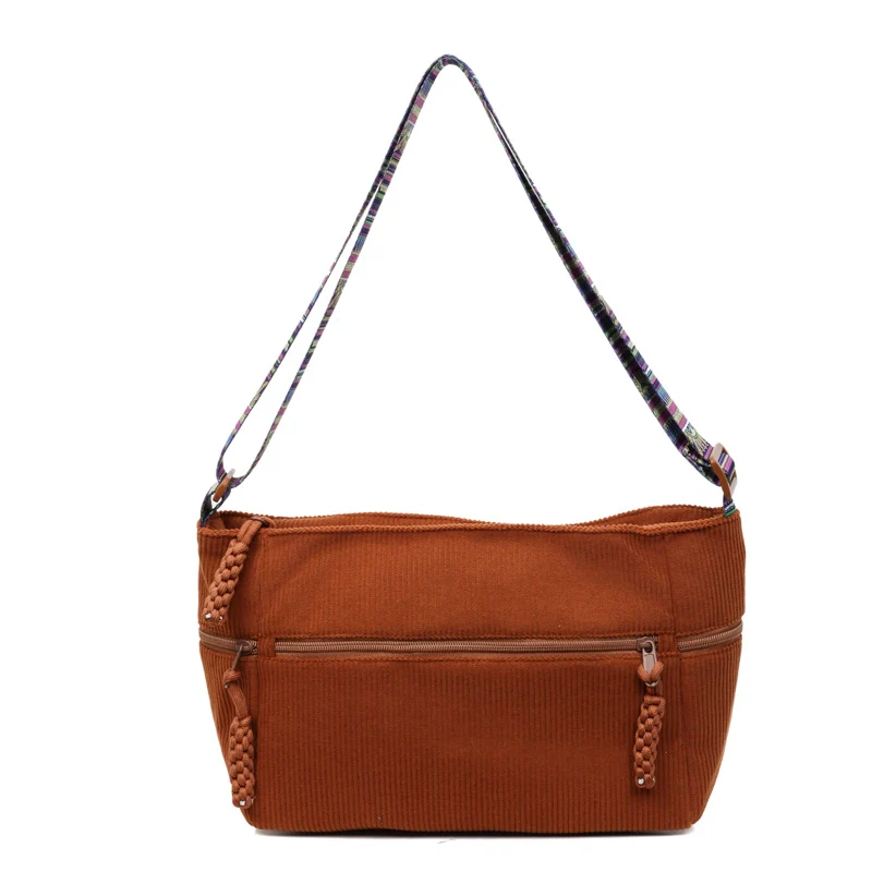 Stylische Bohemian Utility Schultertasche