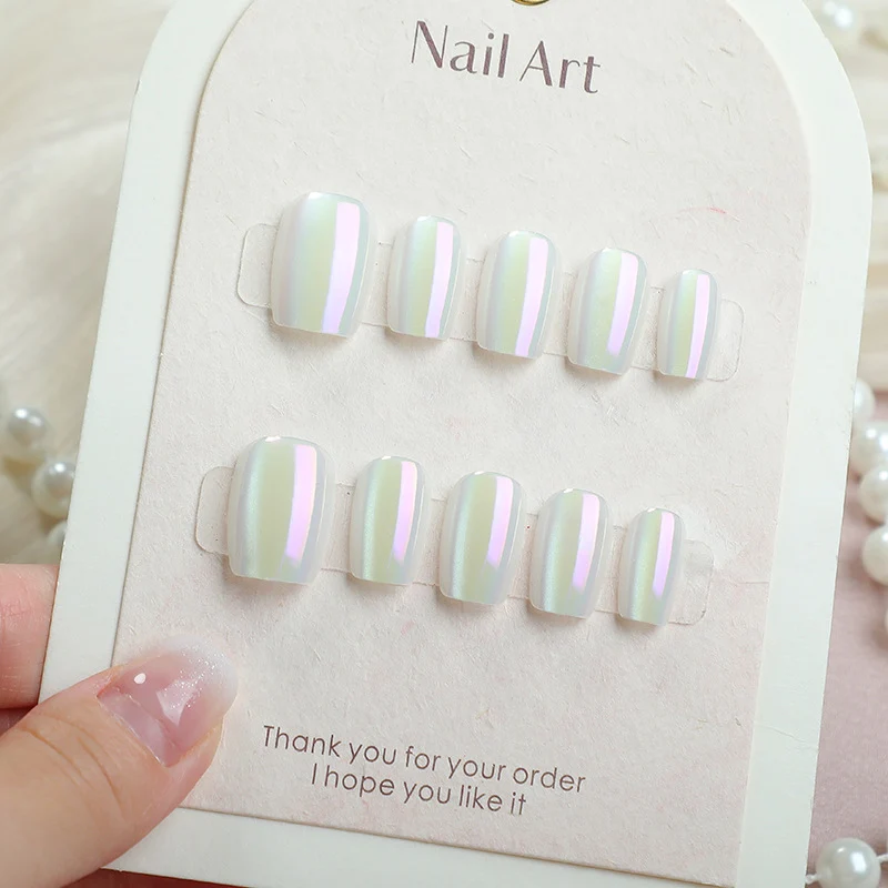 Elegantes Press-On-Nageldesign-Set
