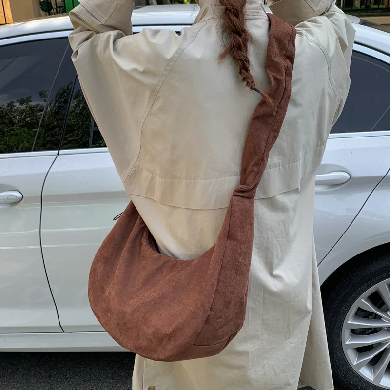 Modische gedrehte Griff Sling Bag