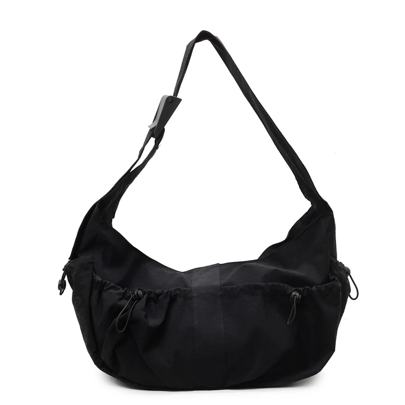 Lässige Kordelzug Hobo Schultertasche