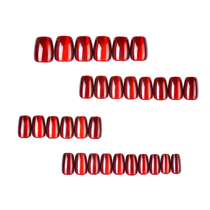 Glänzendes Stiletto Press-On Nagelset