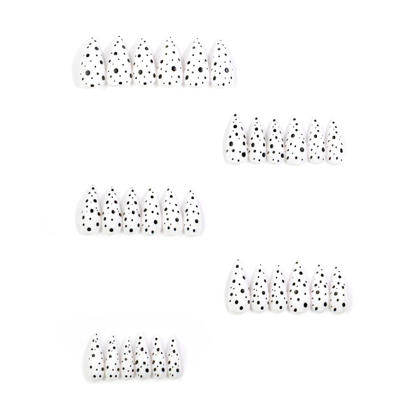 Elegante Spitz Press-On Nagel Set