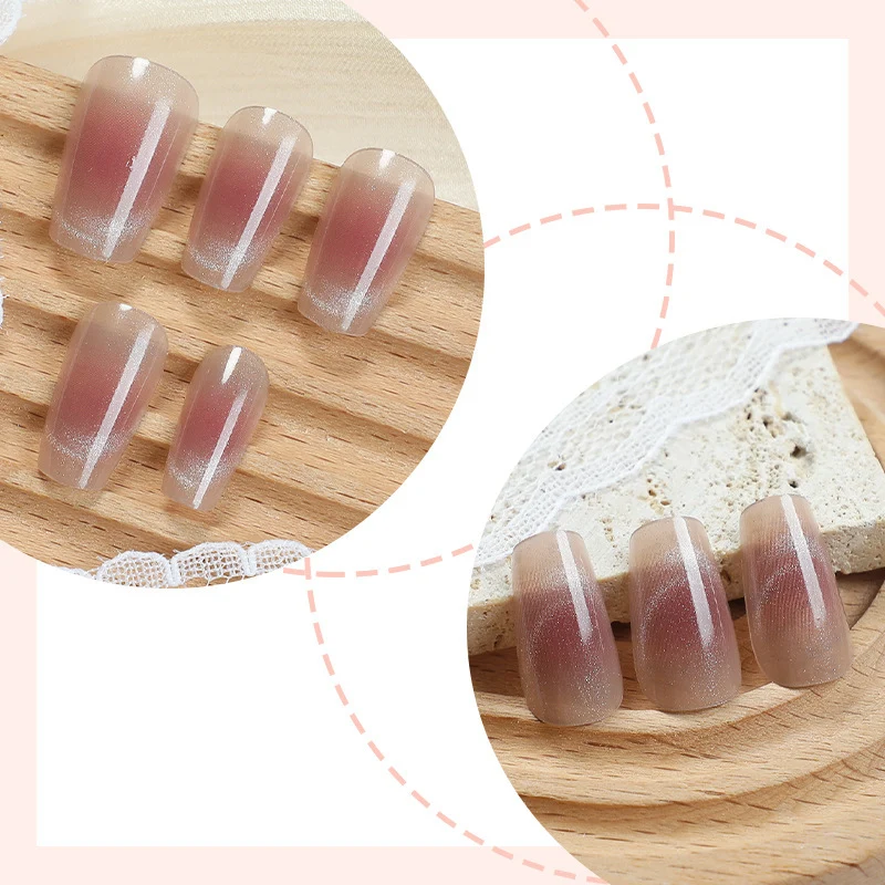 Elegante Ombre Press-On Nagelset