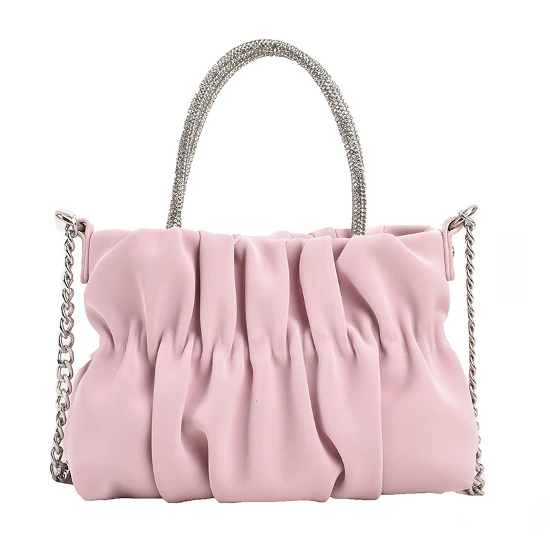 Elegante geraffte Handtasche