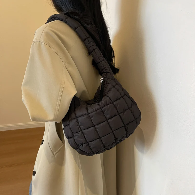 Gepolsterte Casual-Handtasche