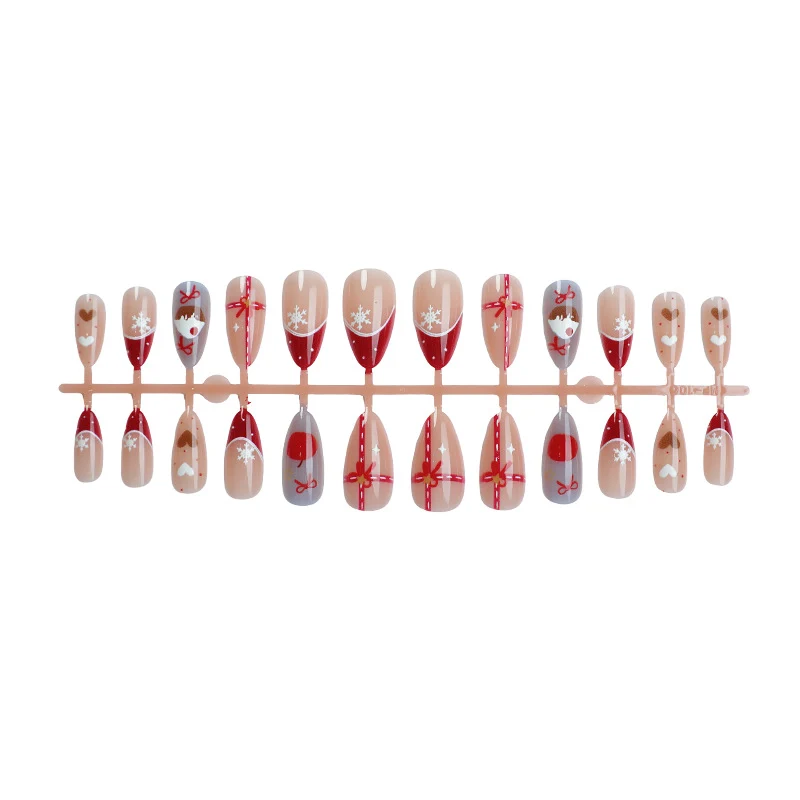 Festliches, urlaubsorientiertes Press-On-Nail-Art-Set 1790738334