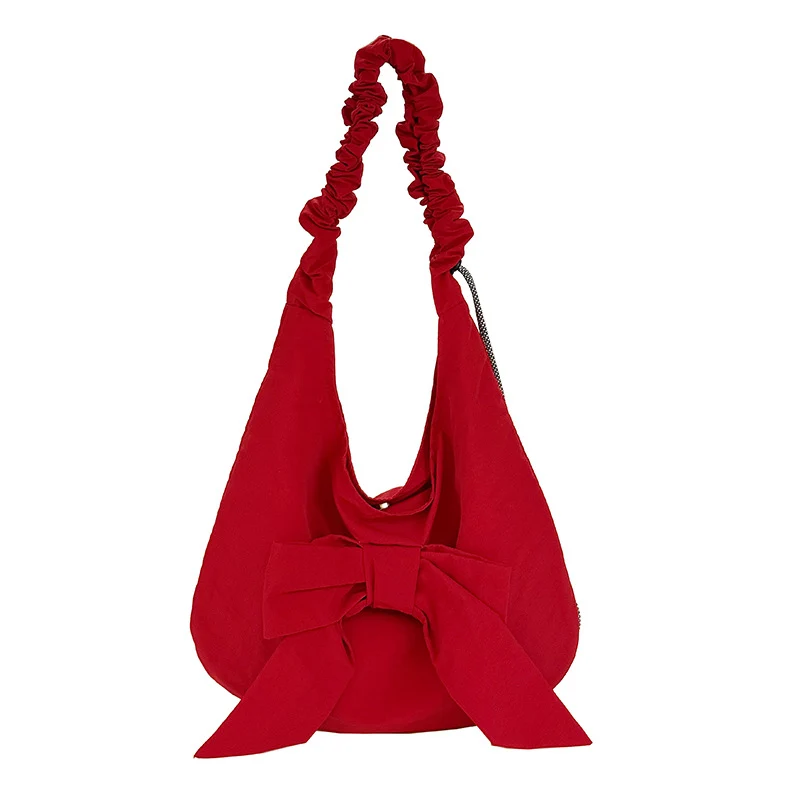 Elegante Schleifen-verzierte lässige Schultertasche