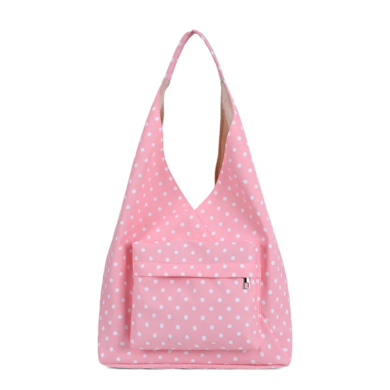 Polka Dot Hobo Tasche
