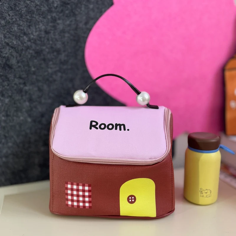 Niedliche hausdesign Mini-Handtasche