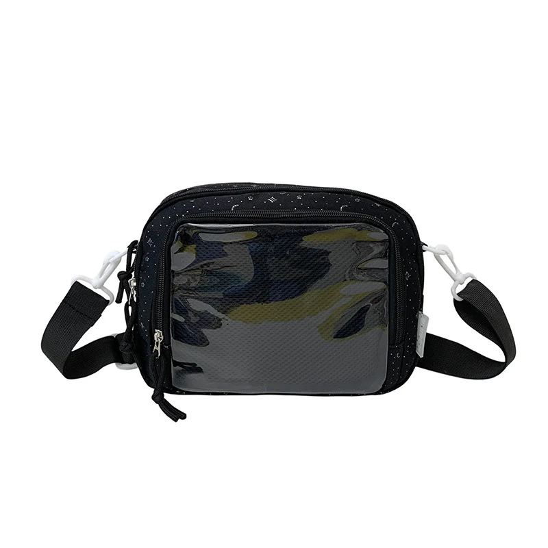 Stylische transparente Umhängetasche