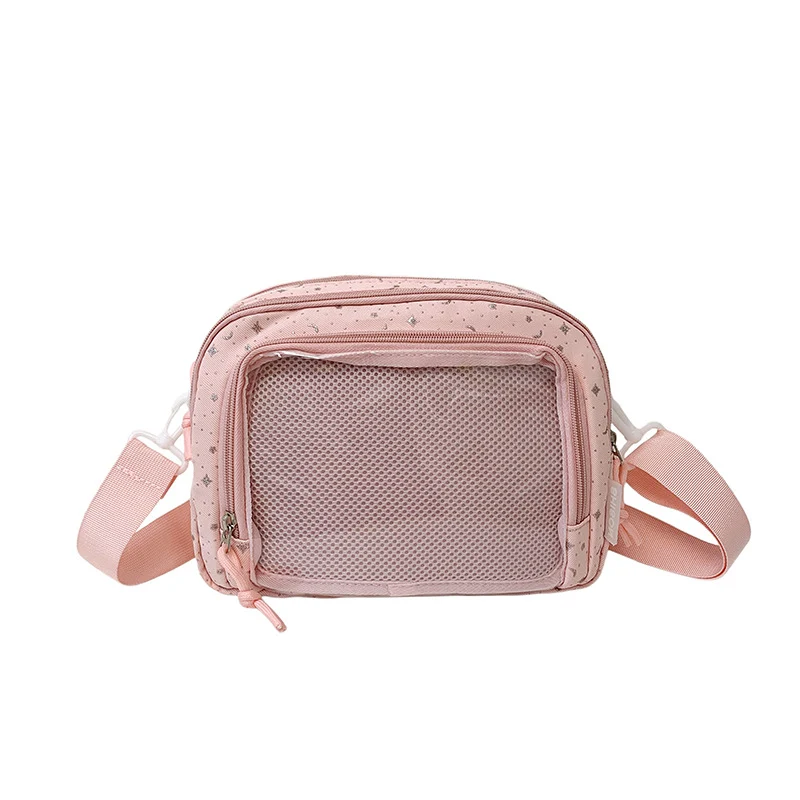 Stylische transparente Umhängetasche
