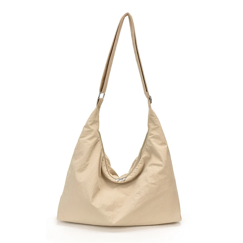 Weicher Stoff Lässiger Schultertasche